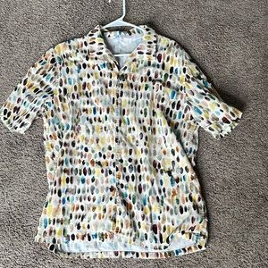 Zara Abstract Print Shirt